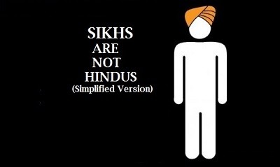 Sikhs are not hindus (www.sikhprofessionals.net)